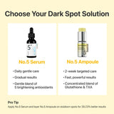 Numbuzin - No.5 Glutathione TXA Advanced Dark Spot Ampoule Concentrate 30ml