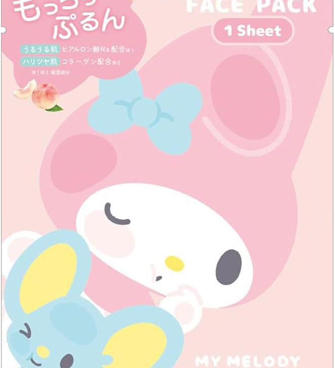 CRUX Sanrio Characters Mugyutto Series Face Mask – Pack of 10