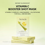 Arencia - Vitamin C Booster Shot Mask Set 27ml x 5 Sheets