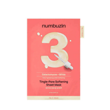 Numbuzin - No.3 Tingle-Pore Softening Sheet Mask