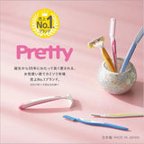 KAI Pretty Eyebrow Razor – Gentle Facial & Eyebrow Trimmer (3pcs)